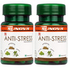 Sunova Anti-Stress Capsules Herbal Stress Relief Ashwagandha Extract | 60 Veg. Capsules X Pack Of 2