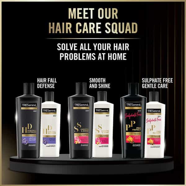 Tresemme Keratin Smooth Shampoo | With Keratin And Argan Oil For Smoother And Shinier Hair | 1 Ltr