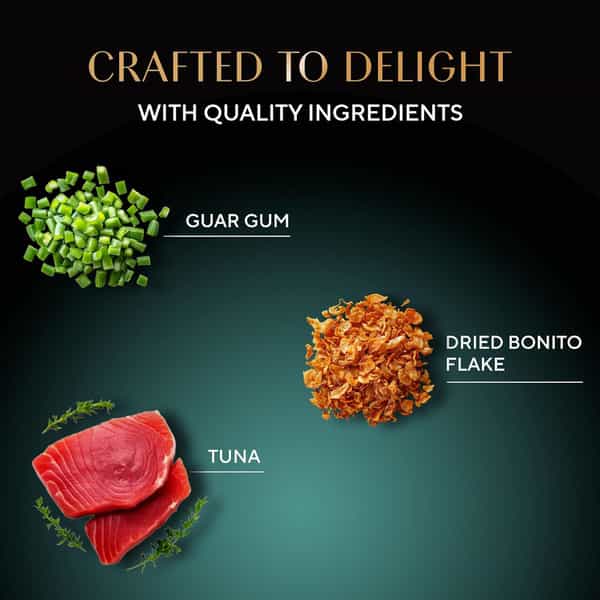 Sheba Rich Premium Adult (1+ Years) Wet Cat Food | Fish With Dry Bonito Flavour | 12 X 35 G