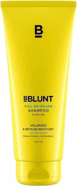 Bblunt Full On Volume Shampoo For Thin Hair - 200 Ml
