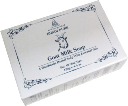 Khadi Pure Herbal Goat Milk Soap 125 Gm (Pack Of 2)