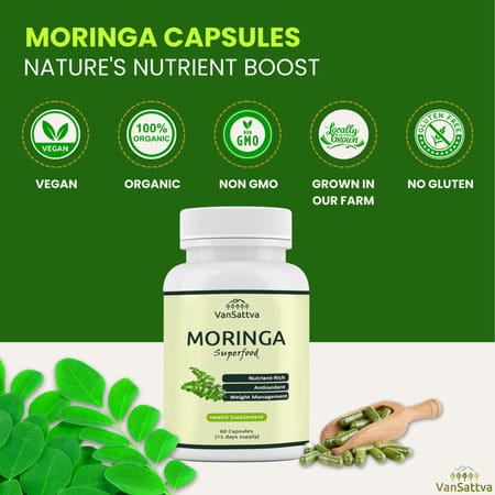 Vansattva Moringa Capsule - 60n
