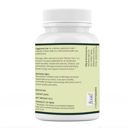 Vansattva Moringa Capsule - 60n