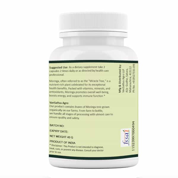 Vansattva Moringa Capsule - 60N