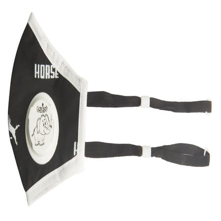 Advind Healthcare Smog Guard N95 Kids With One Valve Xs (3-5 Years) - Black Horse Design Pack Of 3