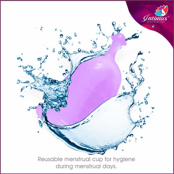 Intimus Menstrual Cup For Medium Or Heavy Flow Post Child Birth Size 2 For 25+ Women-Size L