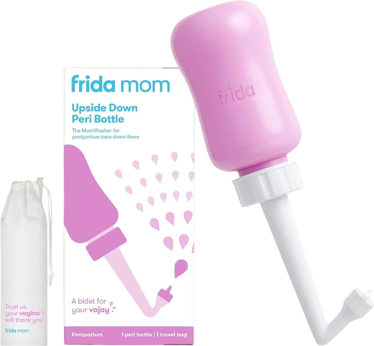 Frida Mom Upside Down Peri Bottle | Women | Postpartum Cleansing | 1 Count |