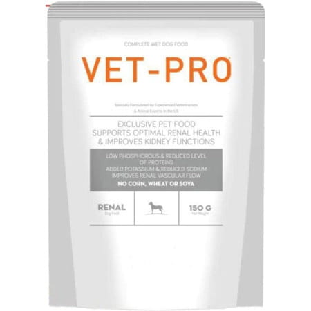 Vet Pro Renal Wet Dog Food | Kidney Health Support | 140g | Pack Of 15