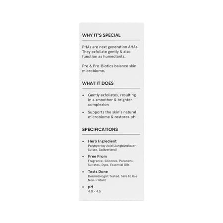 Minimalist Polyhydroxy Acid Pha 3% Alcohol Face Toner For Pore Tightening (150ml)