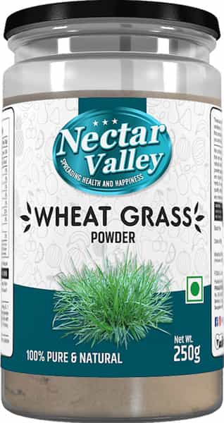 Nectar Valley Wheatgrass Leaf Powder | 100% Edible Pure & Natural | 250G