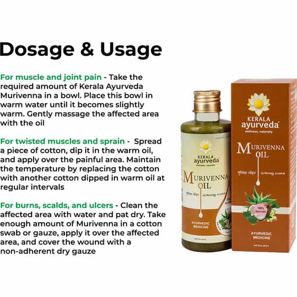 Kerala Ayurveda Murivenna Oil Liquid (200 Ml)