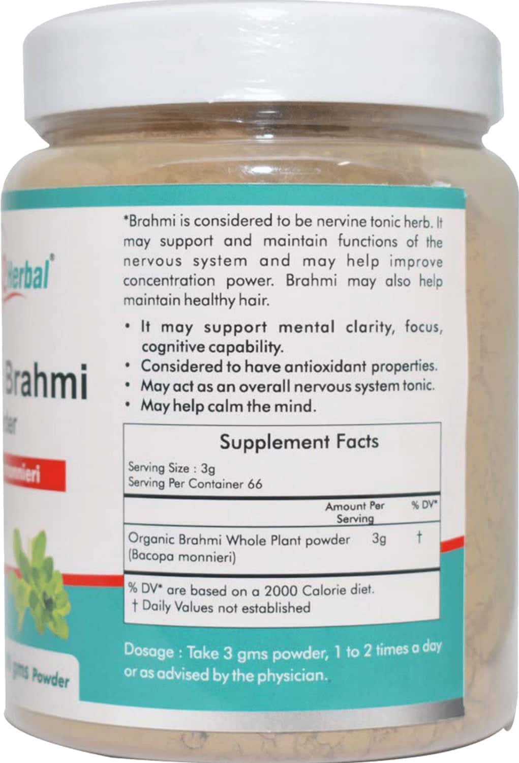 Organic Brahmi / Bacopa Monnieri Powder (250 G - View #6