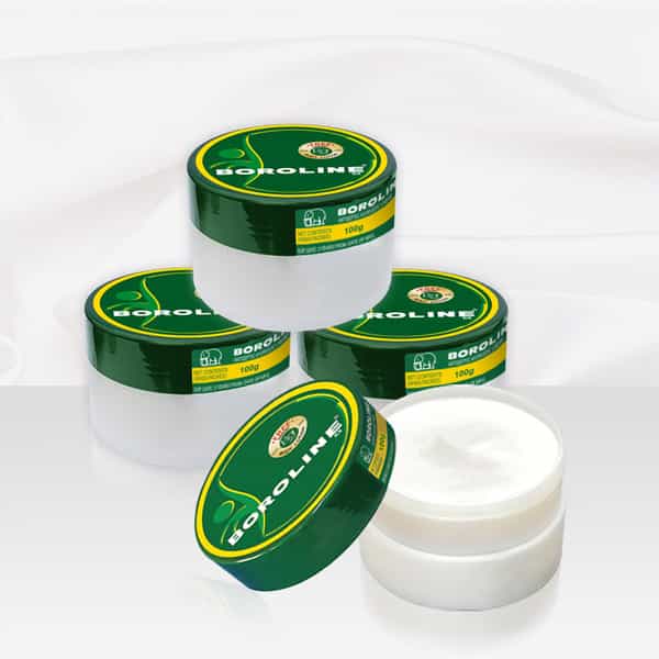 Boroline Antiseptic Ayurvedic Cream 100Gm X 4 | Repair Dry Chapped Lips & Cracked Heels