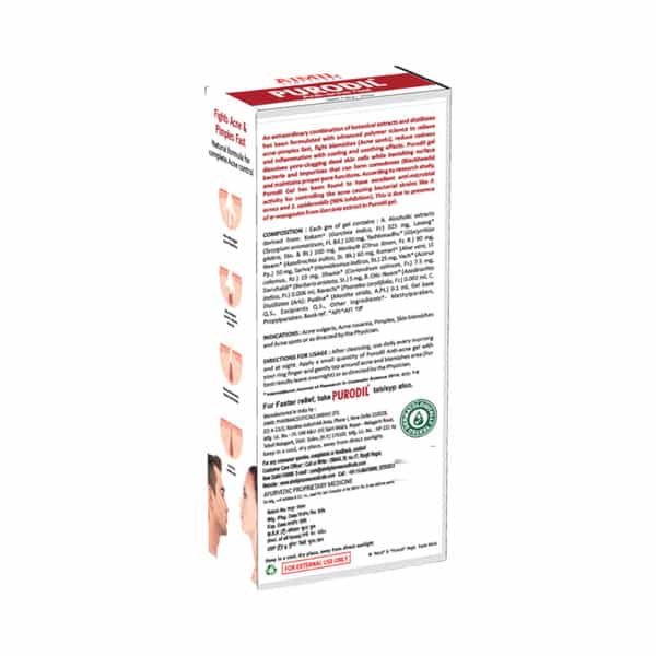 Aimil Purodil Fights Acne & Pimples Tube Of 25Gm Anti Acne Gel