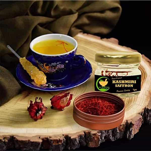 Fij Ayurveda Pure Ayurvedic Shilajit 20Gm | With Pure Kashmiri Kesar Saffron - 1Gm (Combo Pack)