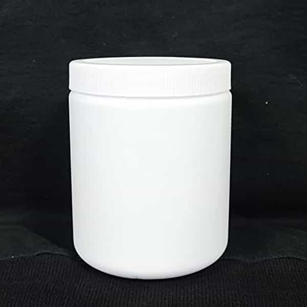 Patco - 650Ml White Hdpe Empty Bottle For Capsules & Tablets - For Ayurvedic Powder Storage (12 Pcs)