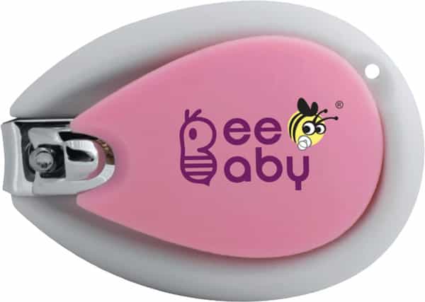 Beebaby Premium Nail Clipper For Newborn / Babies (Pink)