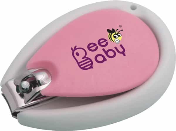 Beebaby Premium Nail Clipper For Newborn / Babies (Pink)