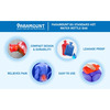 Paramount Bs Standard Hot Water Bag For Pain Relief & Period Cramps 2 Ltr. Capacity (Pack 2)