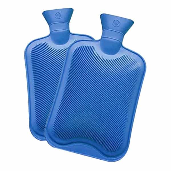 Paramount Bs Standard Hot Water Bag For Pain Relief & Period Cramps 2 Ltr. Capacity (Pack 2)