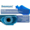 Paramount Bs Standard Hot Water Bag For Pain Relief & Period Cramps 2 Ltr. Capacity (Pack 2)