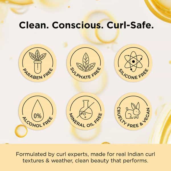 The Curl Co Hair Serum Frizz Control And Shine | 50 Ml