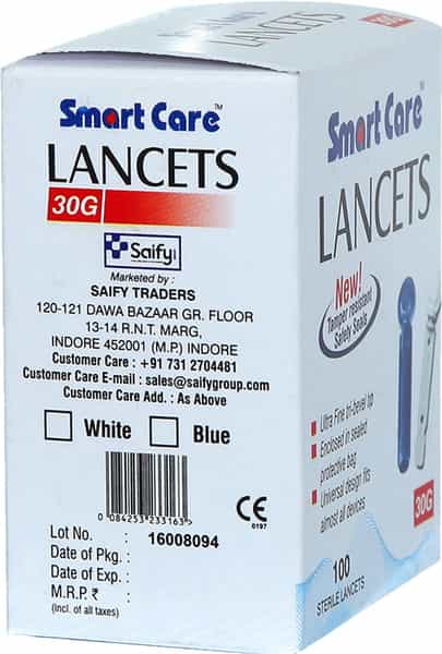 Smartcare Round Lancet Needle - 300 Pieces