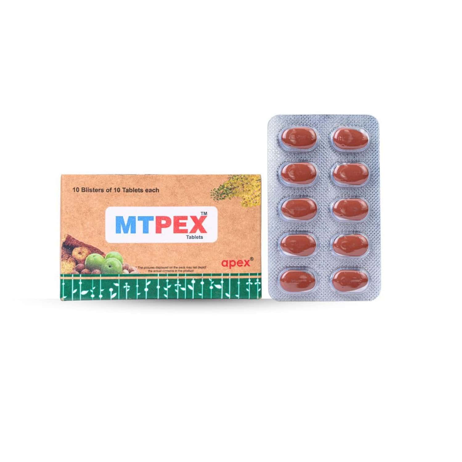 Green Milk Mtpex Tablets | Supports Relief From Gas | Acidity & Indigestion | 10 X 10 Tablets