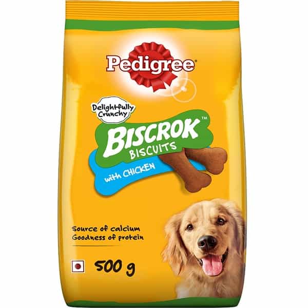 Pedigree Biscrok With Chicken 500G Gm Pack