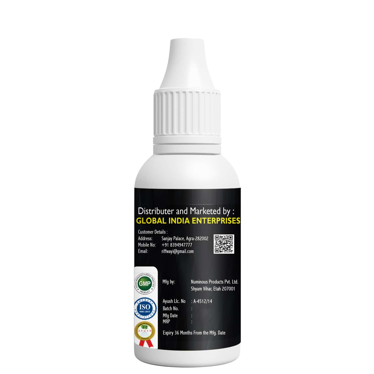 Nasha Mukti Drop Easy Way To Quit Alcohol/tabaco & Smoking/nasha Mukti Dawa 100% Ayurvedic (30 Ml)