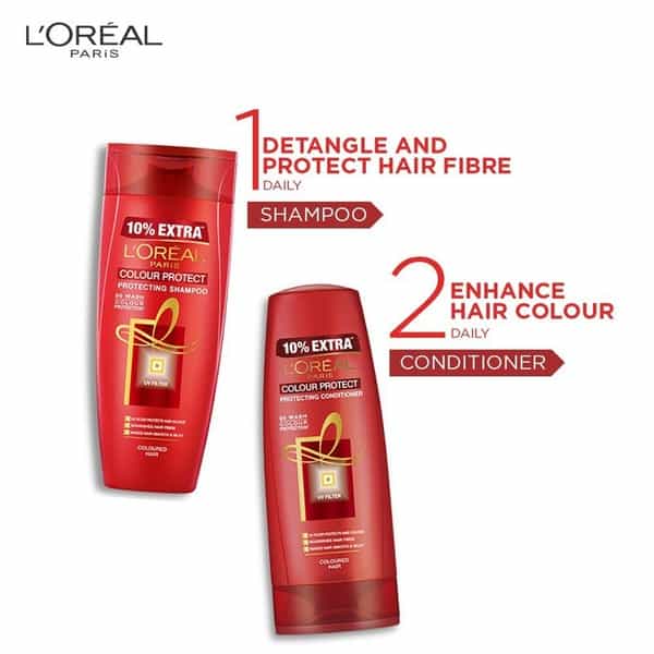 L'oreal Paris Color Protect Shampoo Bottle Of 640 Ml
