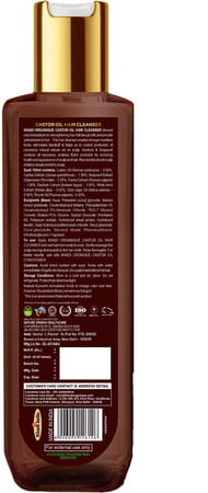 Khadi Organique Castor Oil Hair Cleanser Antioxidants Fully Enrich With Proteins
