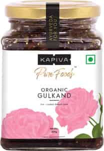 Kapiva Organic Gulkand - Natural Rich In Calcium And Antioxidants - 300g