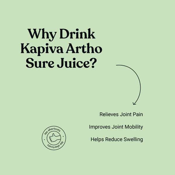 Kapiva Artho Sure Juice-1L| Joint Pain Relief|Ashwagandha - Rasna - Kutki - Guduchi And Other Herbs