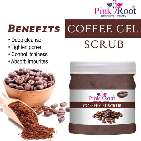Pink Root Coffee Gel Scrub 500ml