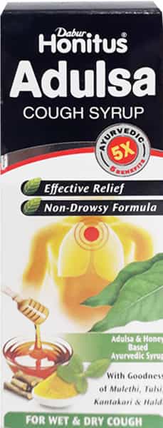 Dabur Honitus | Adulsa Cough Syrup | 100 Ml