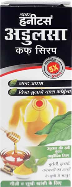 Dabur Honitus | Adulsa Cough Syrup | 100 Ml