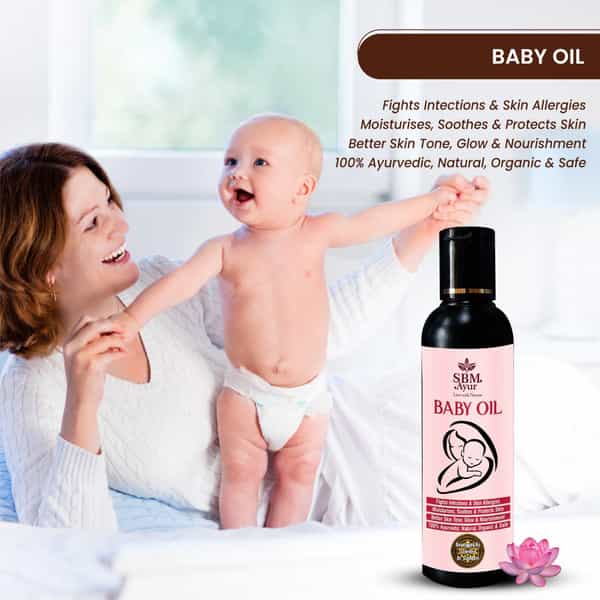 Sbm Ayur Baby Oil 100 Ml