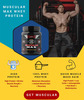 Sos Nutrition Muscular Max Men Whey Protein Chocolate Powder - 909G