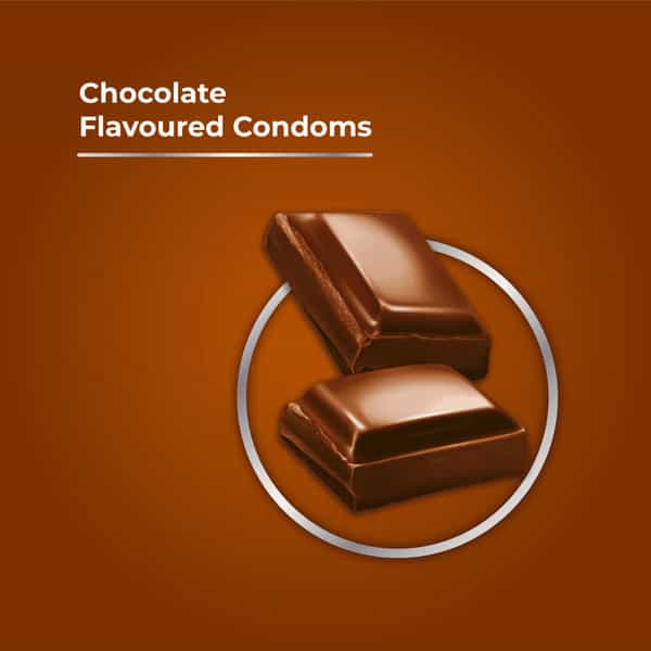 Skore Chocolate Flavour Condom 10