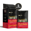 Optimum Nutrition Gold Standard 100% Whey Alphonso Mango Flavour Sachets (5 * 31g) 155 Gm