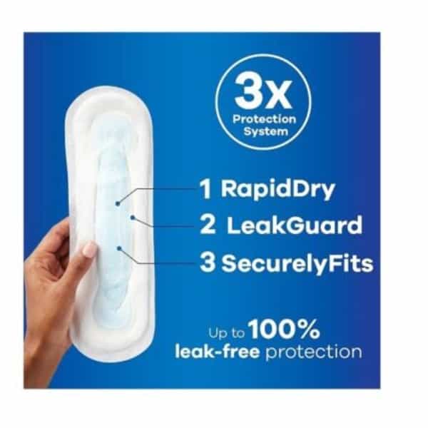 Always Maxi Pads Super With Flexi-Wings Unscented (Pack Of 42)