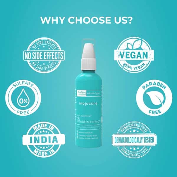 Mojocare Anti Dandruff Oil With Neem Extracts - 100 Ml
