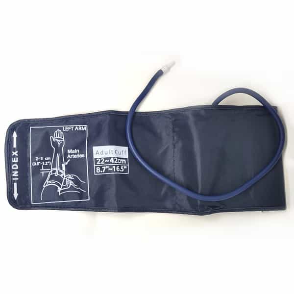 Sahyog Wellness Single Tube Long Xxl Size Bp Monitor Machine Arm Cuff (22-42 Cm) (Dark Blue)