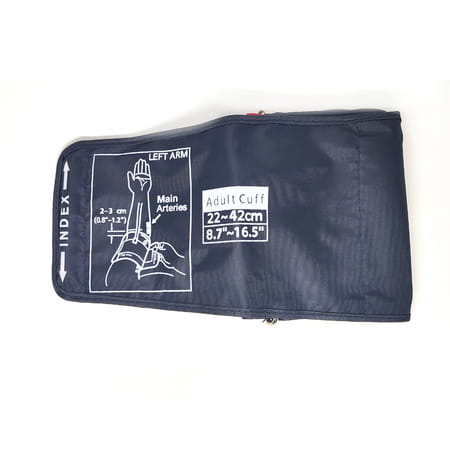 Sahyog Wellness Single Tube Long Xxl Size Bp Monitor Machine Arm Cuff (22-42 Cm) (Dark Blue)