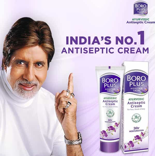Boroplus Healthy Skin Ayurvedic Antiseptic Cream Tube Of 80 Ml