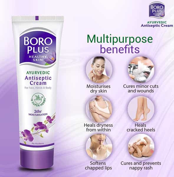 Boroplus Healthy Skin Ayurvedic Antiseptic Cream Tube Of 80 Ml