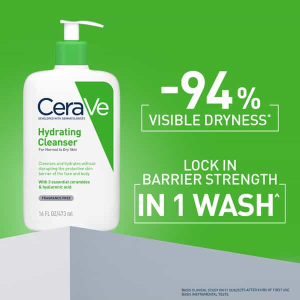 Cerave | Hydrating Cleanser | For Normal To Dry Skin 473 Ml