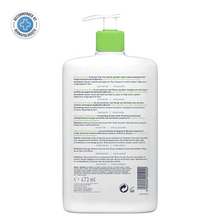 Cerave Hydrating Non-Foaming Daily Facial Cleanser For Normal To Dry Skin - 473ml