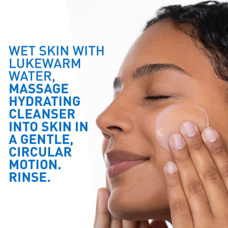 Cerave Hydrating Non-Foaming Daily Facial Cleanser For Normal To Dry Skin - 473Ml